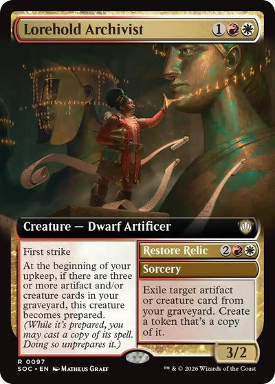 Lorehold Archivist (Extended Art) (97) (SOC)