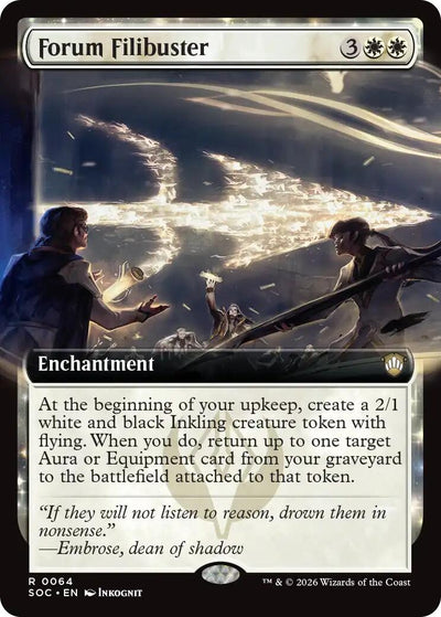 Forum Filibuster (Extended Art) (64) (SOC)