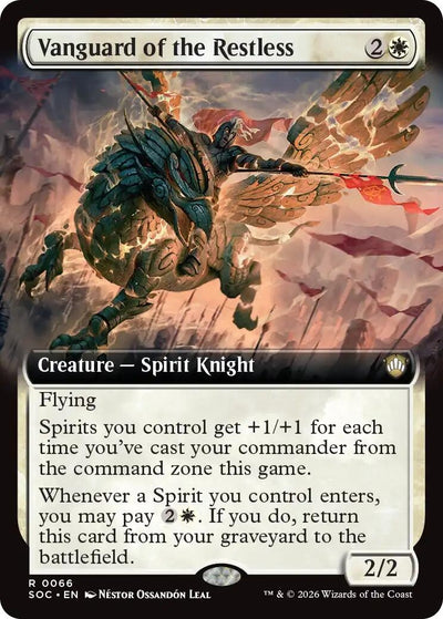 Vanguard of the Restless (Extended Art) (66) (SOC)