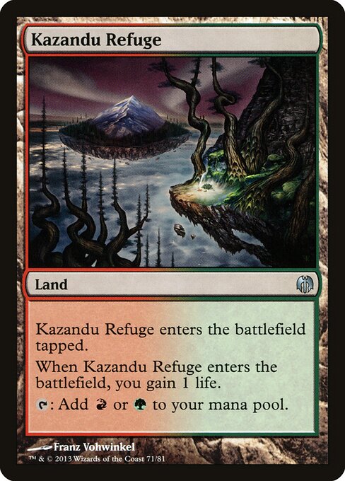 Kazandu Refuge - Duel Decks: Heroes vs. Monsters - 71