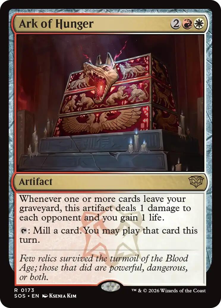 Image for Ark of Hunger (173) (SOS) - Magic: The Gathering