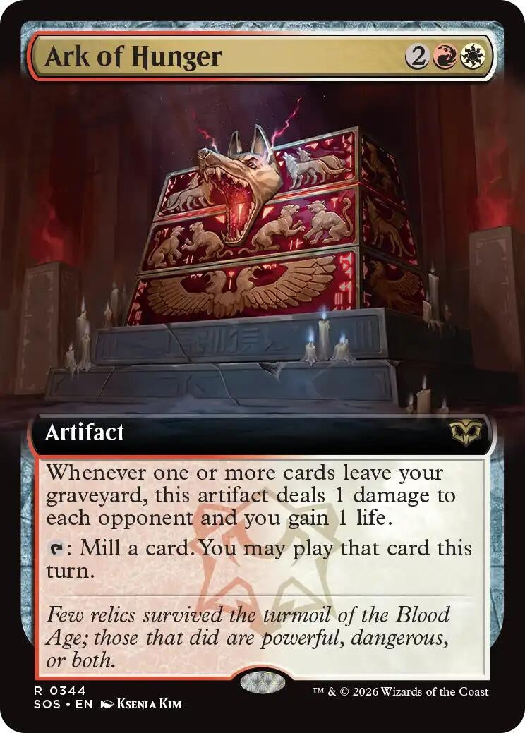 Ark of Hunger (Extended Art) (344) (SOS)