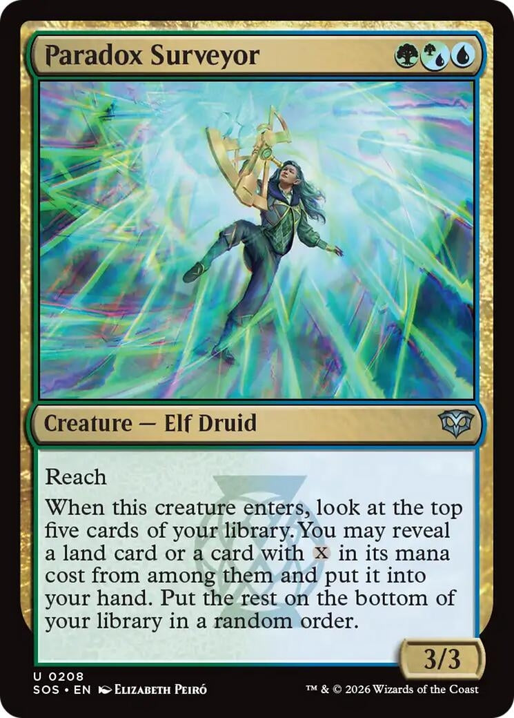 Image for Paradox Surveyor (208) (SOS) - Magic: The Gathering