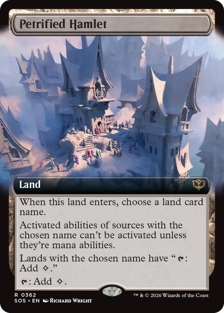 Petrified Hamlet (Extended Art) (362) (SOS)