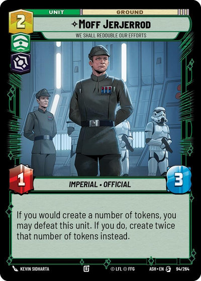 Moff Jerjerrod - We Shall Redouble Our Efforts (94/264) (ASH)