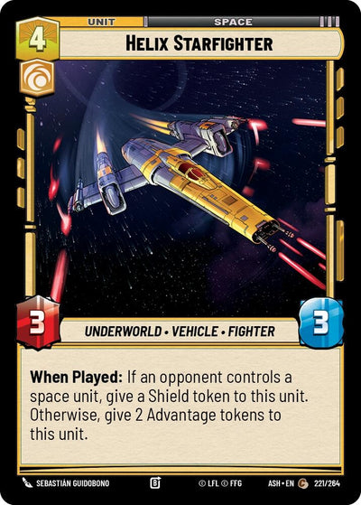 Helix Starfighter (221/264) (ASH)
