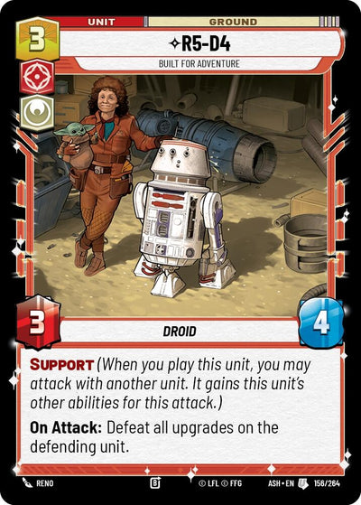 R5-D4 - Built for Adventure (156/264) (ASH)