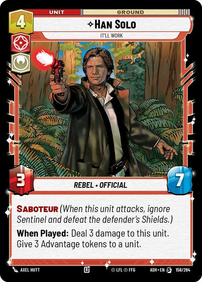 Han Solo - It'll Work (158/264) (ASH)