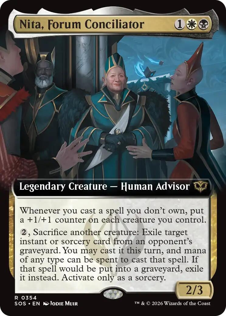 Nita, Forum Conciliator (Extended Art) (354) (SOS)