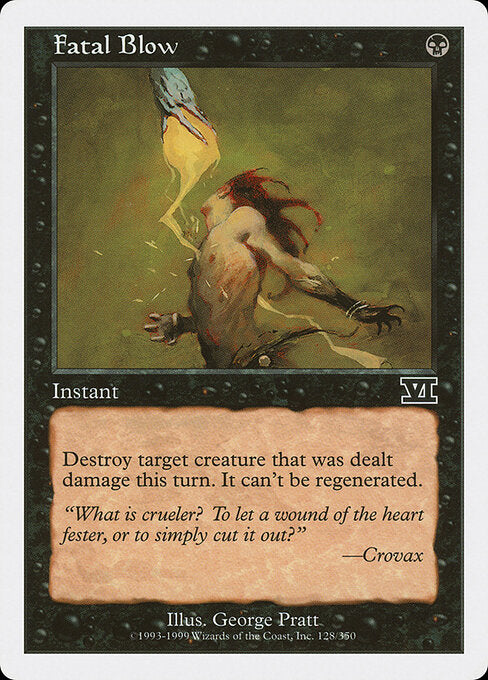 Fatal Blow - Classic Sixth Edition - 128