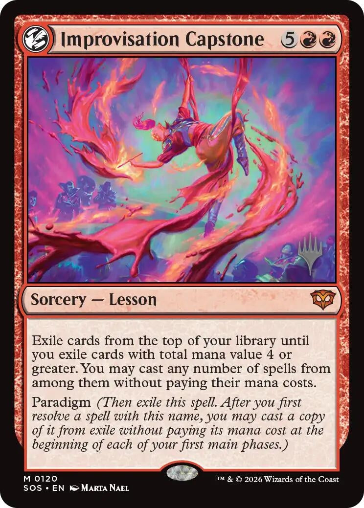 Image for Improvisation Capstone (120) (PPSOS) - Magic: The Gathering