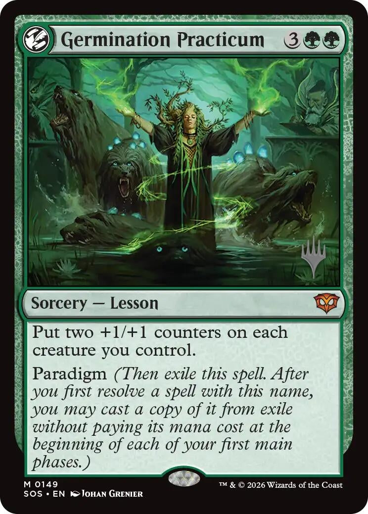 Image for Germination Practicum (149) (PPSOS) - Magic: The Gathering