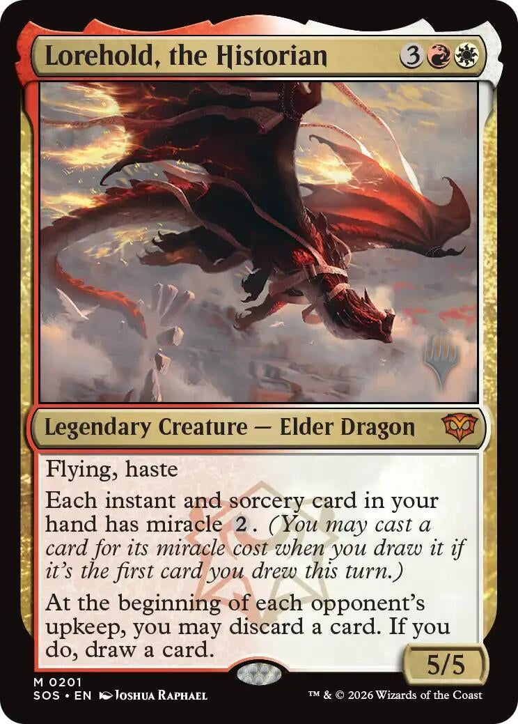 Image for Lorehold, the Historian (201) (PPSOS) - Magic: The Gathering