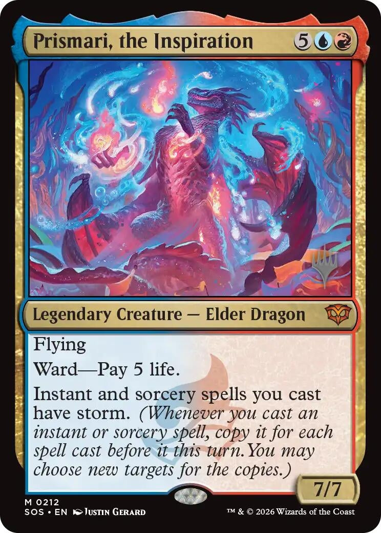 Image for Prismari, the Inspiration (212) (PPSOS) - Magic: The Gathering
