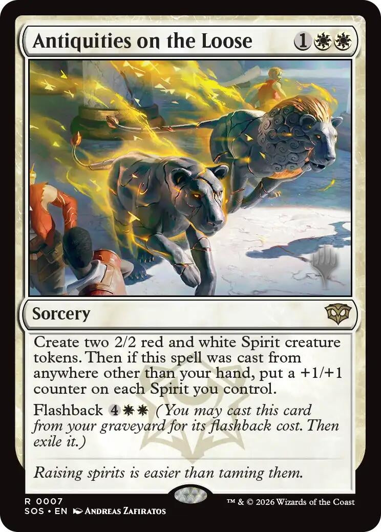 Image for Antiquities on the Loose (7) (PPSOS) - Magic: The Gathering