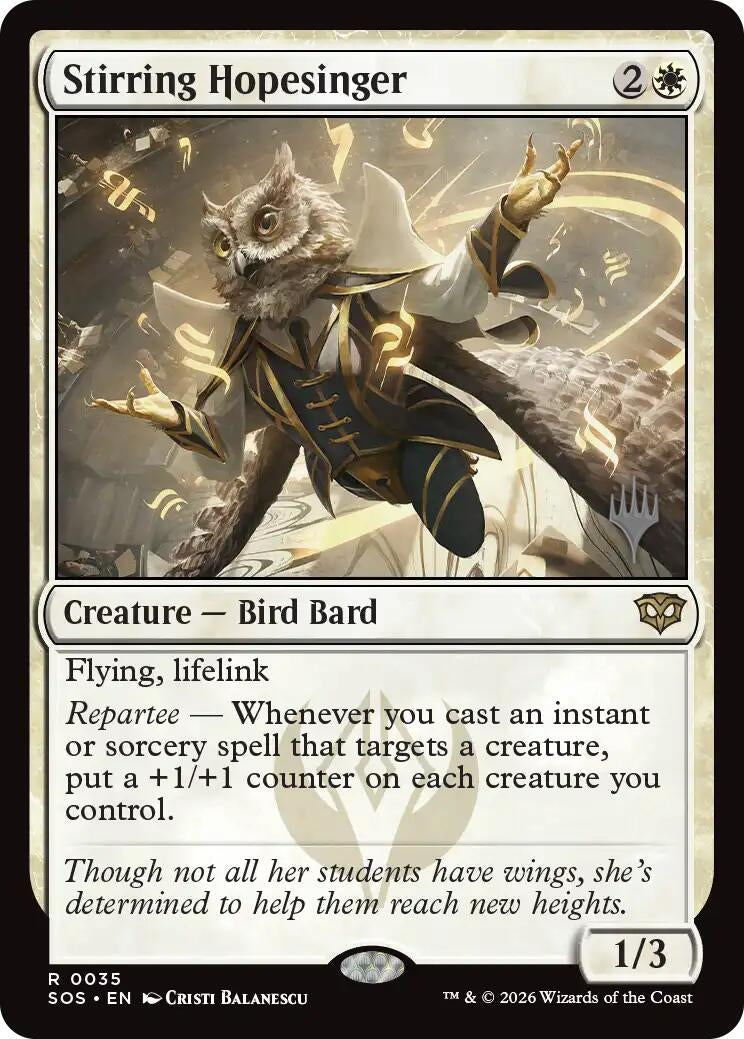 Image for Stirring Hopesinger (35) (PPSOS) - Magic: The Gathering