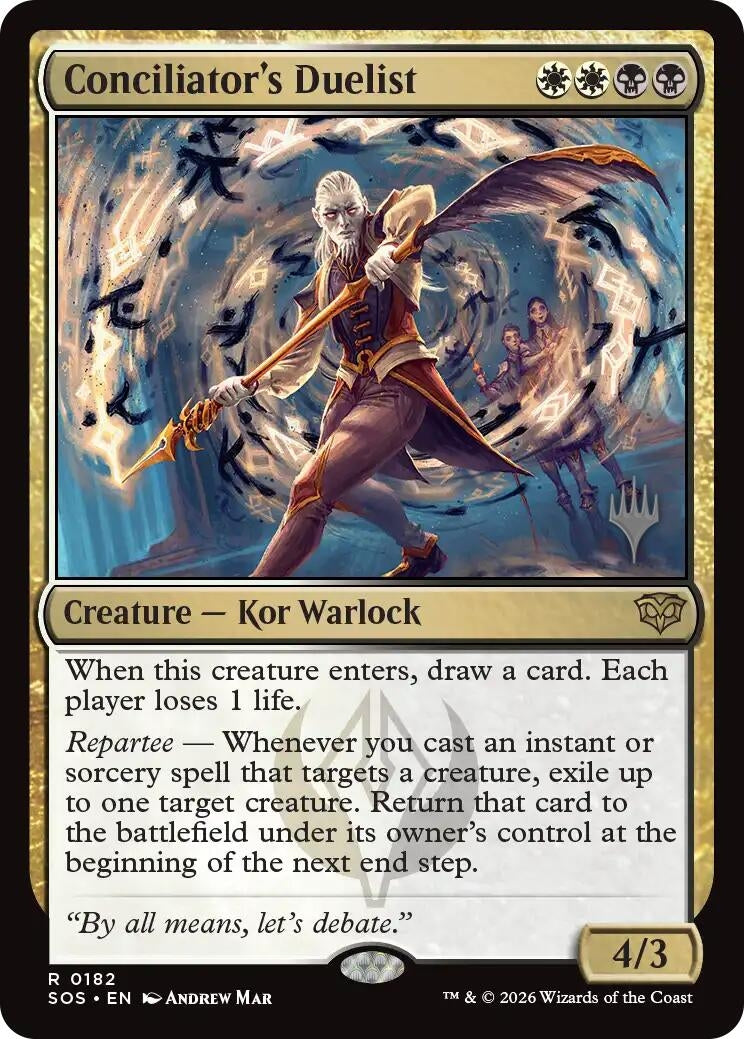 Image for Conciliator's Duelist (182) (PPSOS) - Magic: The Gathering