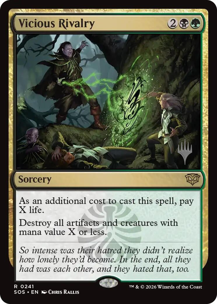 Image for Vicious Rivalry (241) (PPSOS) - Magic: The Gathering
