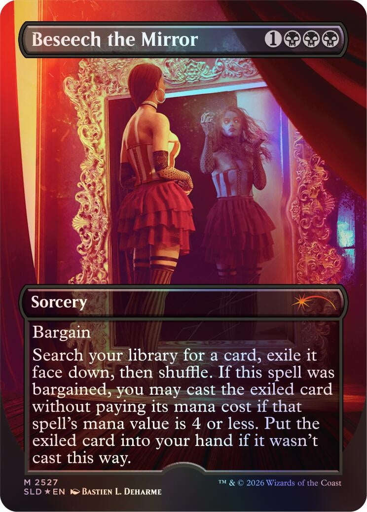 Image for Beseech the Mirror (2527) (SLD) - Magic: The Gathering