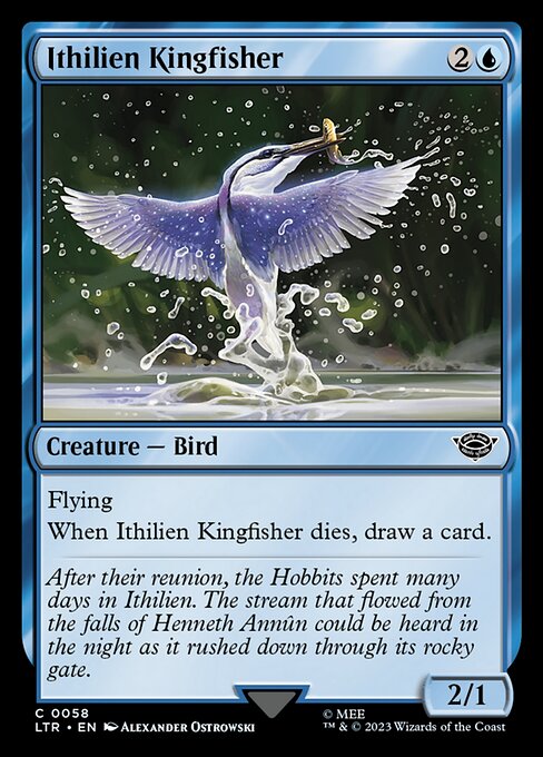 Ithilien Kingfisher - The Lord of the Rings: Tales of Middle-earth - 58