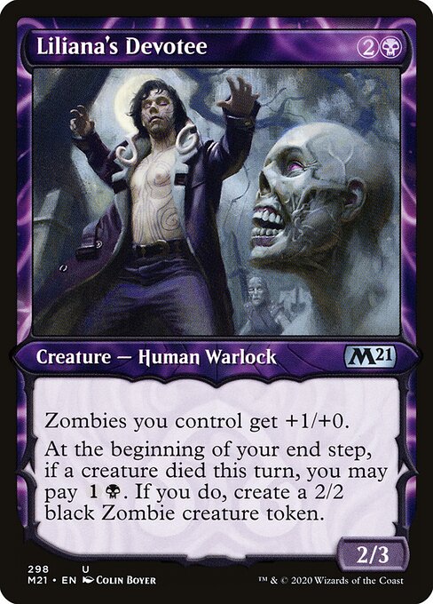 Liliana's Devotee - Core Set 2021 - 298