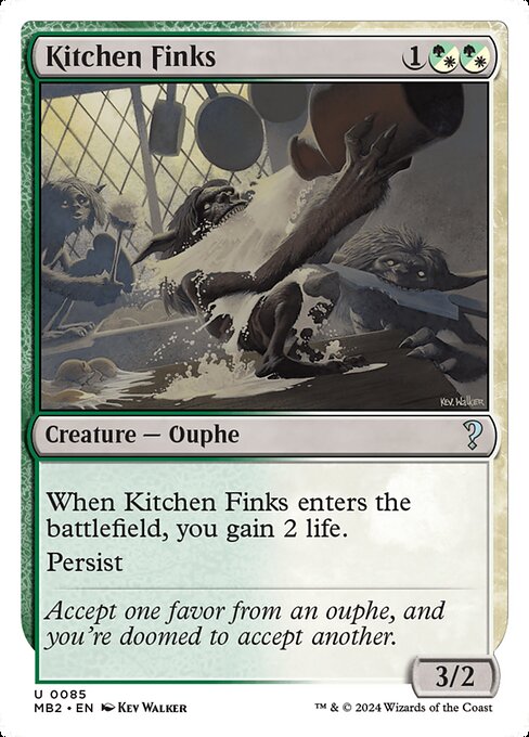 Kitchen Finks - Mystery Booster 2 - 85