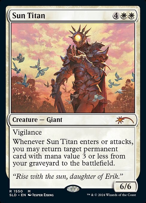 Sun Titan - Secret Lair Drop - 1550