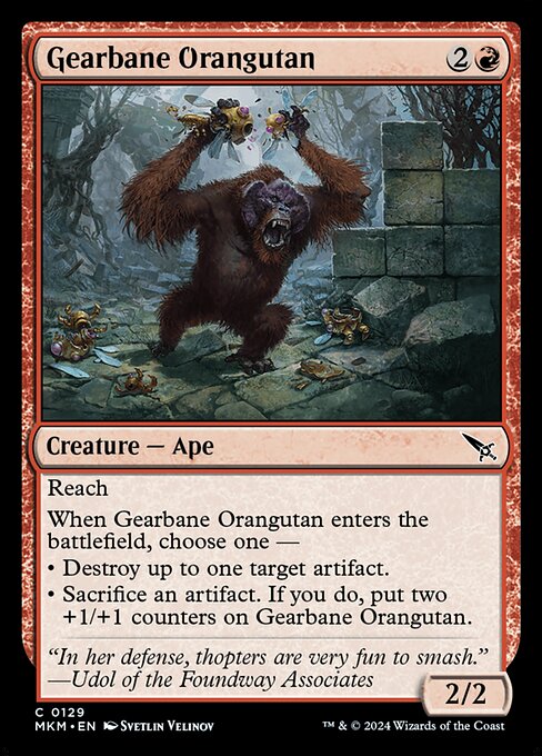 Gearbane Orangutan - Murders at Karlov Manor - 129