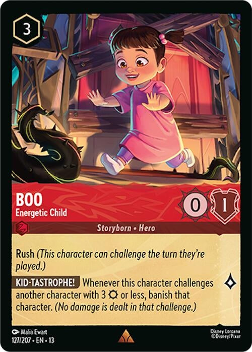 Image for Boo - Energetic Child (127/207) (13) - Disney Lorcana