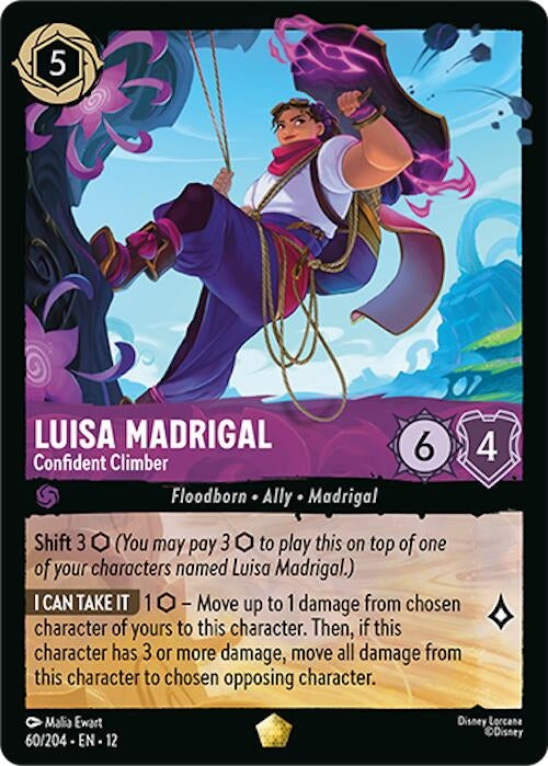 Image for Luisa Madrigal - Confident Climber (60/204) (12) - Disney Lorcana