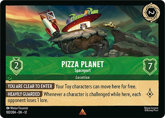 Image for Pizza Planet - Spaceport (102/204) (12) - Disney Lorcana