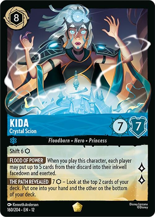 Image for Kida - Crystal Scion (160/204) (12) - Disney Lorcana