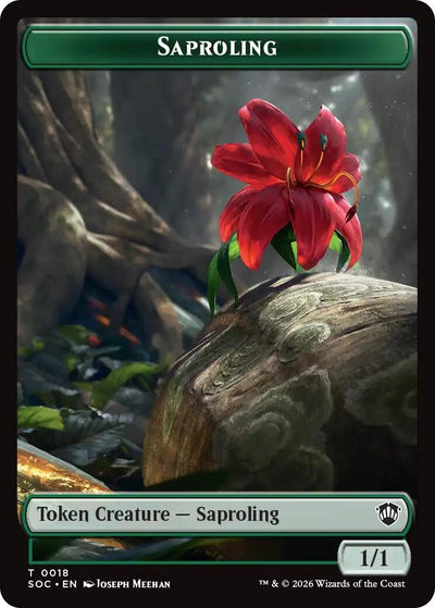 Saproling // Pest (0023) Double-Sided Token (18 // 23) (SOC)