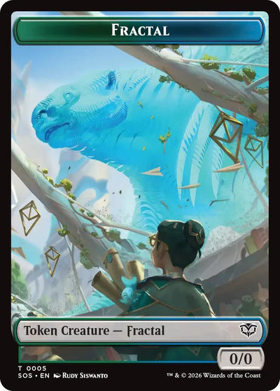 Fractal (0005) // Spirit (0011) Double-Sided Token (5 // 11) (SOS)