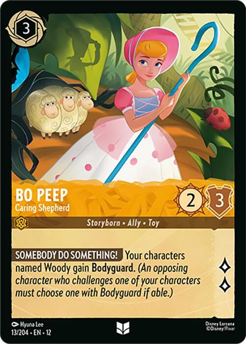 Image for Bo Peep - Caring Shepherd (13/204) (12) - Disney Lorcana