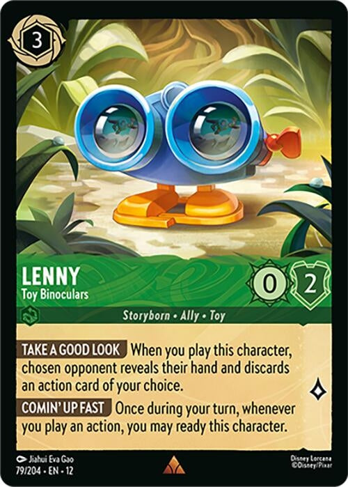 Image for Lenny - Toy Binoculars (79/204) (12) - Disney Lorcana