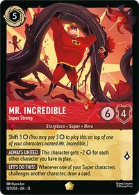 Mr. Incredible - Super Strong - Wilds Unknown - 127/204
