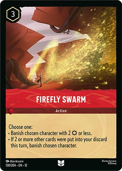 Image for Firefly Swarm (130/204) (12) - Disney Lorcana