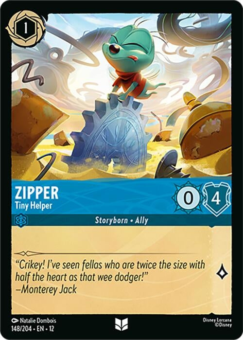Image for Zipper - Tiny Helper (148/204) (12) - Disney Lorcana