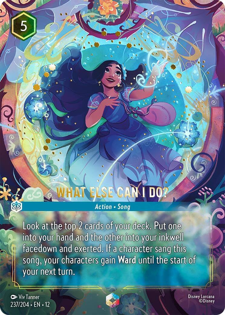 Image for What Else Can I Do? (Enchanted) (237/204) (12) - Disney Lorcana