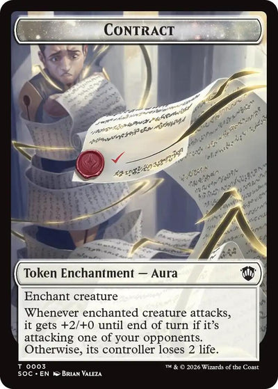 Contract // Pegasus Double-Sided Token (3 // 5) (SOC)