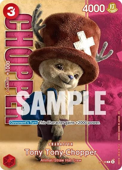 Image for Tony Tony.Chopper - P-138 (Premium Card Collection -Live Action Edition Vol.2 Straw Hat Crew-) (P-138) (OP-PR) - One Piece Card Game