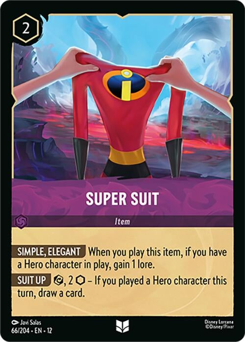 Image for Super Suit (66/204) (12) - Disney Lorcana