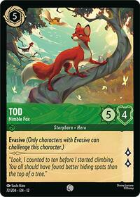 Tod - Nimble Fox - Wilds Unknown - 72/204