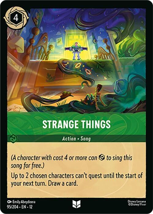 Image for Strange Things (95/204) (12) - Disney Lorcana