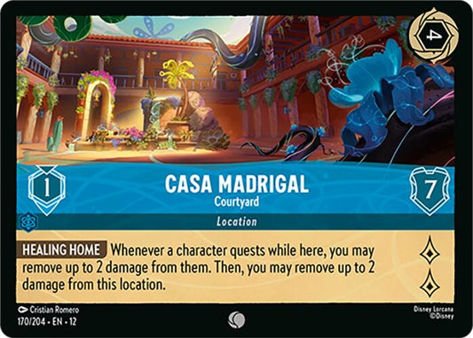 Image for Casa Madrigal - Courtyard (170/204) (12) - Disney Lorcana