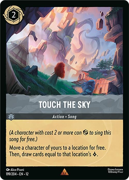 Image for Touch the Sky (199/204) (12) - Disney Lorcana
