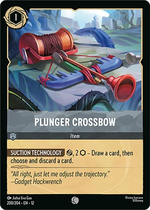Image for Plunger Crossbow (200/204) (12) - Disney Lorcana
