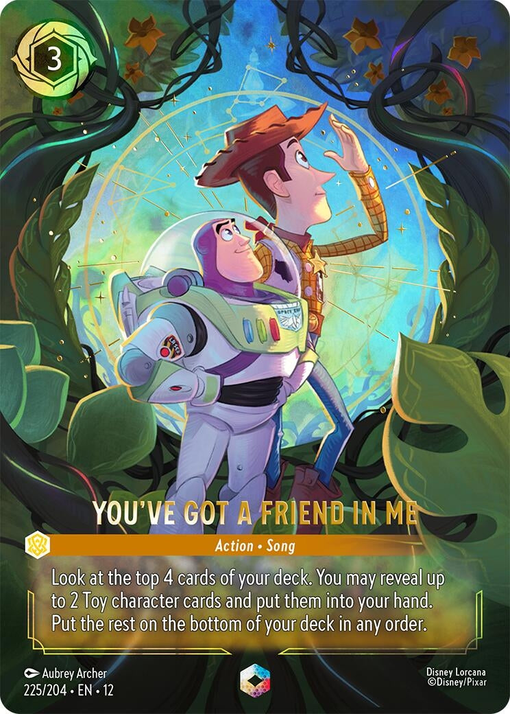 Image for You've Got a Friend in Me (Enchanted) (225/204) (12) - Disney Lorcana