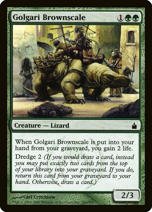 Golgari Brownscale - Ravnica: City of Guilds - 166
